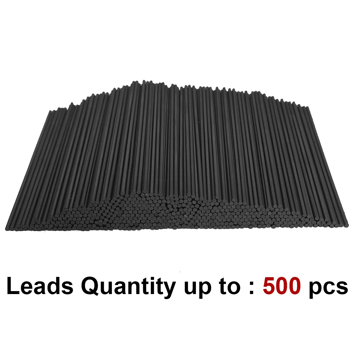 500Pcs/Box 1.3mm HB Mechanical Pencil Refill Mechanical Pencil Leads HB Pencil Automatic Pencil Core Refill School Black 4