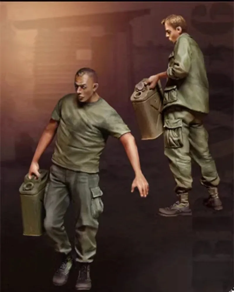 Maquette Résine 1/35 Guerre Du Vietnam – Kit Non Monté