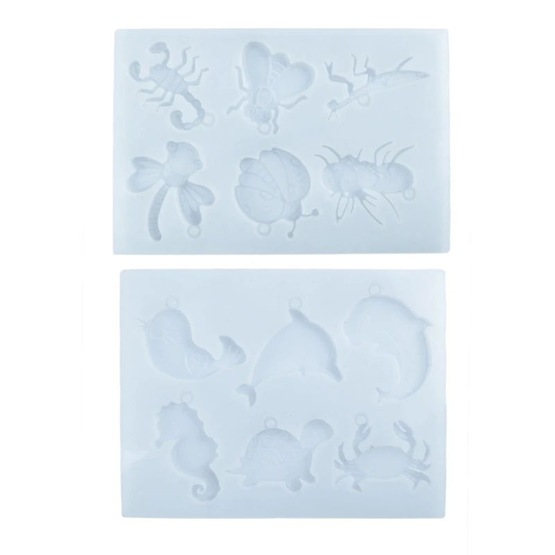 

Силиконовая форма в форме милого животного для DIY хрустальных подвесок, персонализированная форма из смолы