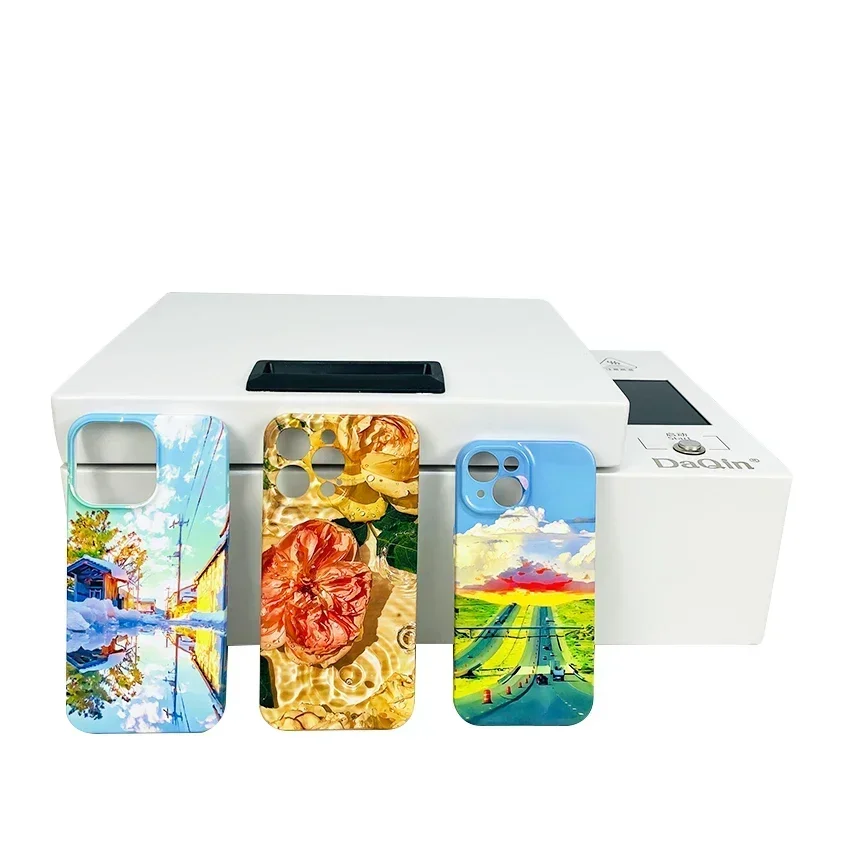 GlowMartDAQIN-3D Sublimation Phone Case Mold, Coated Mobile Cover, Jig Mould, 2 in 1