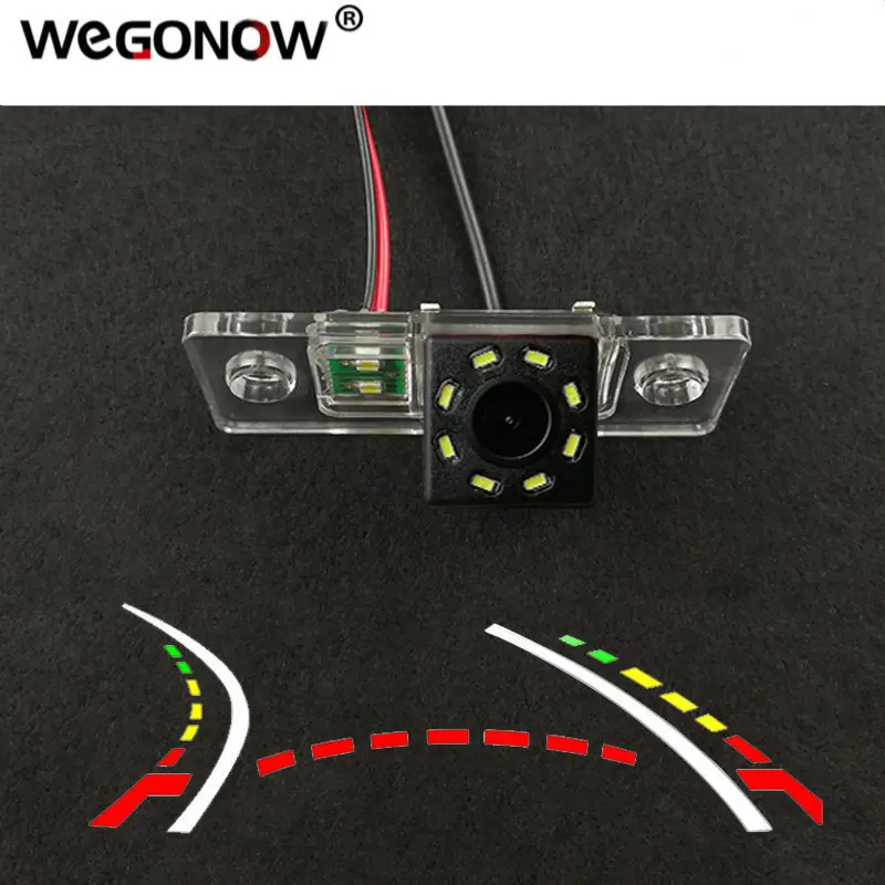 Rear Camera Rear View Camera Front and Rear Cameras For VW Touareg Passat Tiguan Polo Golf Skoda Fabia Porsche Cayenne HD Wireless Car CCD Rear Camera Fisheye 8 12 led dynamic