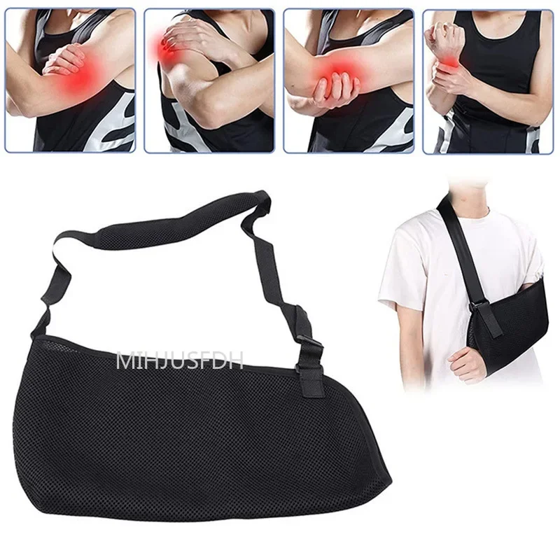Arm Fixation Strap Arm Sling Braces Shoulder Fixator Medical Support Strap Adjustable Shoulder Support Bracket