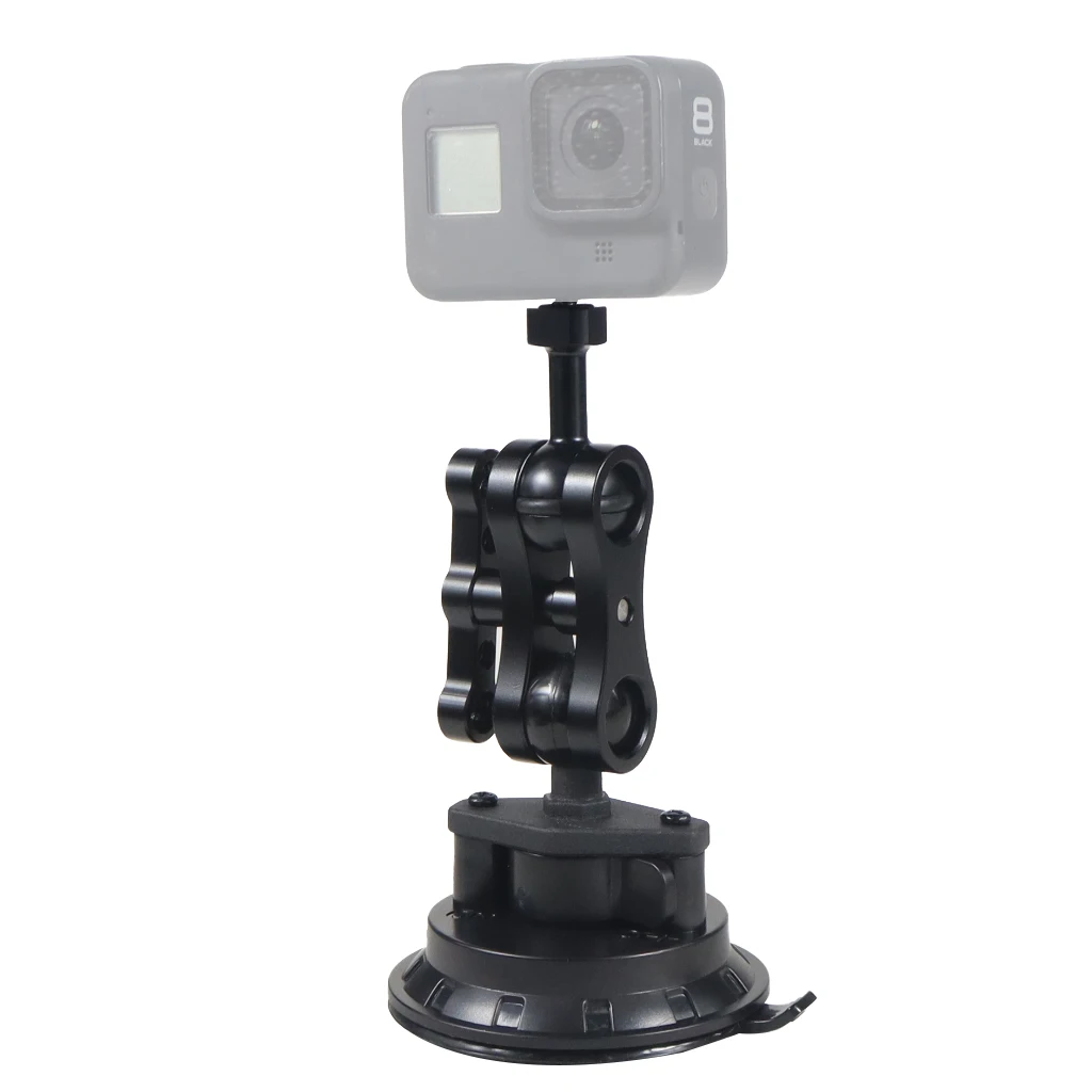 6 inch/4.5 inch/3 inch Hand Pump Suction Cup 1/4 Thread Camera Stabilizer Mount