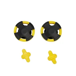 Bow Limbs Stabilizer and Noise Reduction Silencer Set - Outdoor Sports Shooting Accessories, 2 - Pack (Yellow)