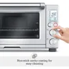 the Smart , Convection Toaster Oven, Small Electric Countertop Oven, Brushed Stainless Steel 5