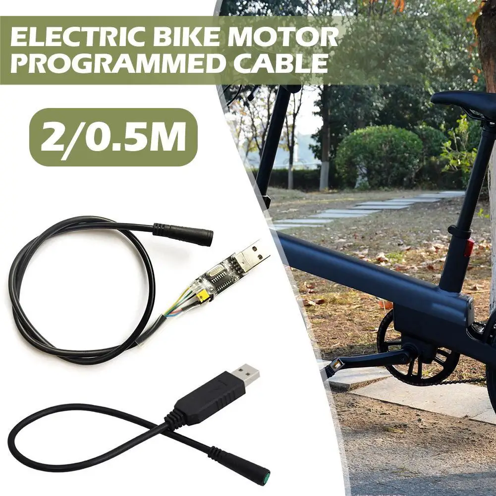 

USB-кабель для программирования Ebike Для Bafang / BBS01 BBS02 BBS03 BBSHD Средний привод/центральный электрический велосипедный двигатель, запрограммированный кабель R1L1