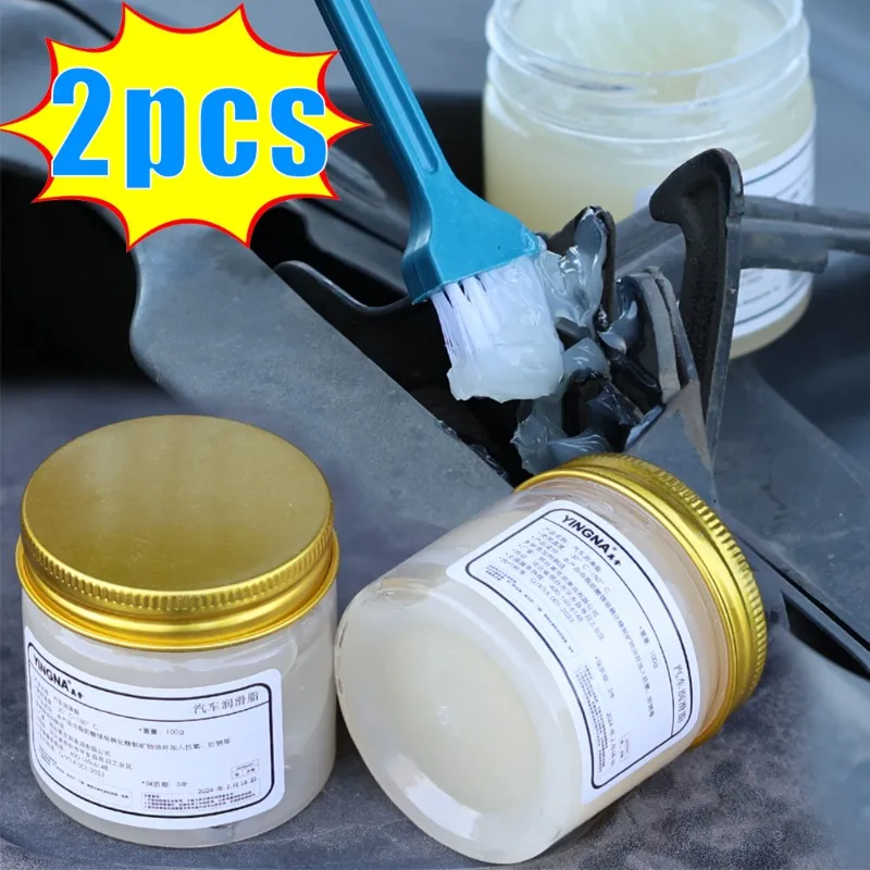 Car lubricant grease lubricant Car Lubricating Grease Set Lithium Track Abnormal Noise Antirust Oil White Mechanical Maintenance Gear Bearing Oil Grease Kit