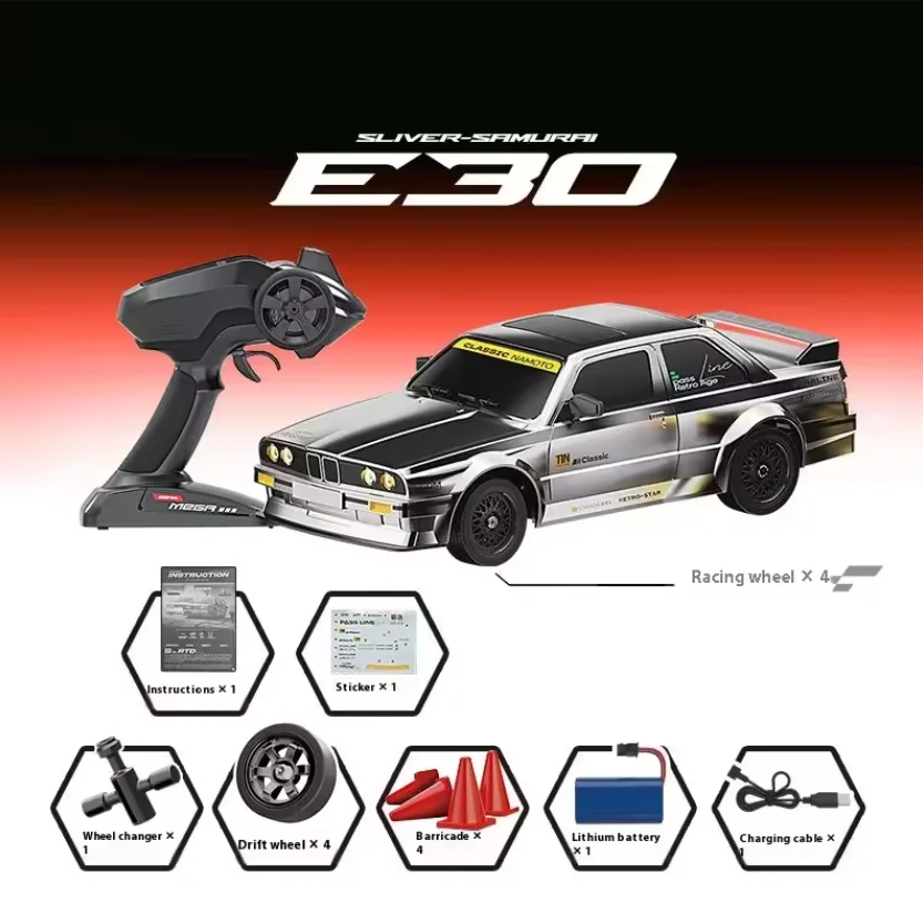 Gyroscope E30 pour RC – Stabilisateur Argent/Noir 44.79€