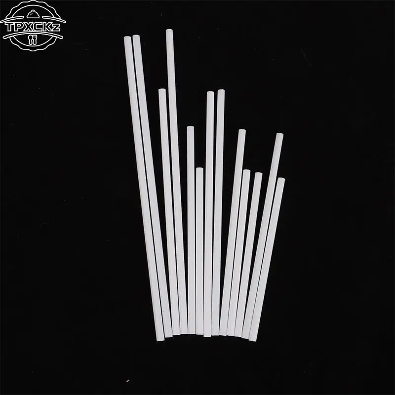 Lollipop Sticks 8/10/15/20cm White Paper Solid Core 100Pcs For Chocolate Candy Sticks Cake Pop DIY Baking Accessories lollipop sticks