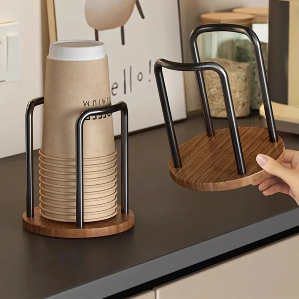 حامل تخزين الأكواب