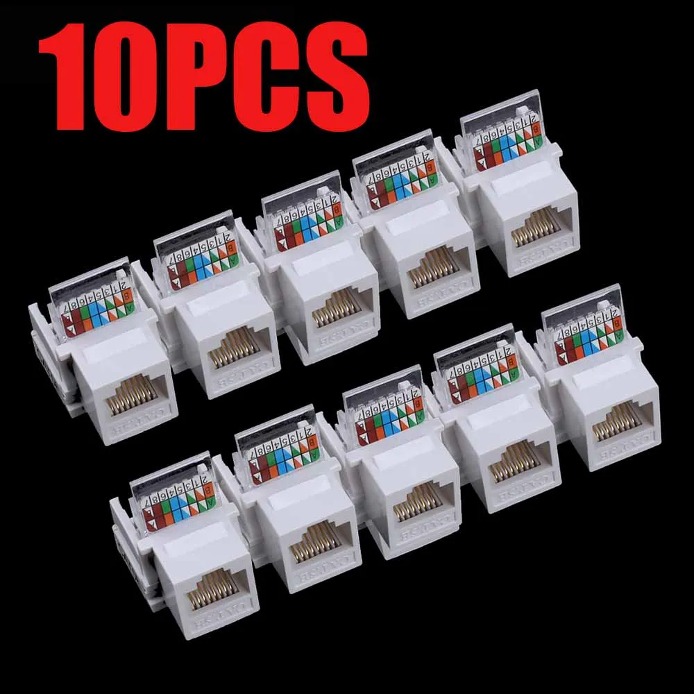 Сетевой модуль UTP CAT5E без инструментов информационный разъем RJ45 компьютерный
