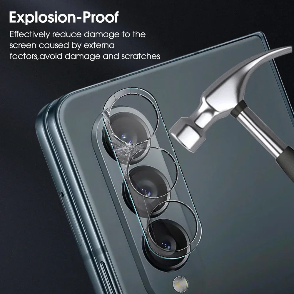Fold7 Pellicola idrogel morbida a copertura totale per Samsung Galaxy Z Fold 5 6 7 HD Protezione schermo trasparente Protezione galss temperata per fotocamera - immagine 6