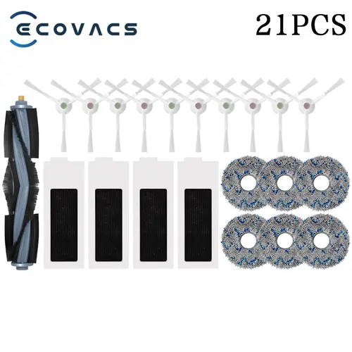 Ecovacs Deebot T20 OMNI/T20/T20e/T20 Pro Accessories Main Side Brush Mop Cloth HEPA Filter Dust Bag Replacement Spare Parts - Image 10