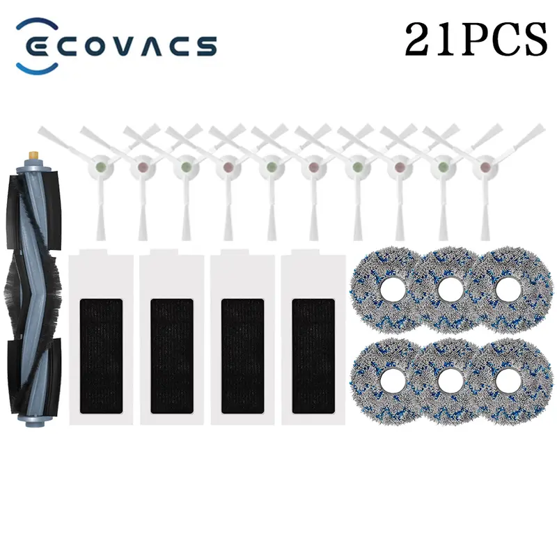 Ecovacs Deebot T20 OMNI/T20/T20e/T20 Pro Accessories Main Side Brush Mop Cloth HEPA Filter Dust Bag Replacement Spare Parts - Image 10