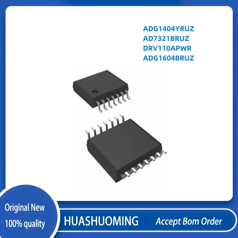

NEW 1Pcs/Lot ADG1404YRUZ AD7321BRUZ AD7321 DRV110APWR ADG1604BRUZ ADG1604 TSSOP-14