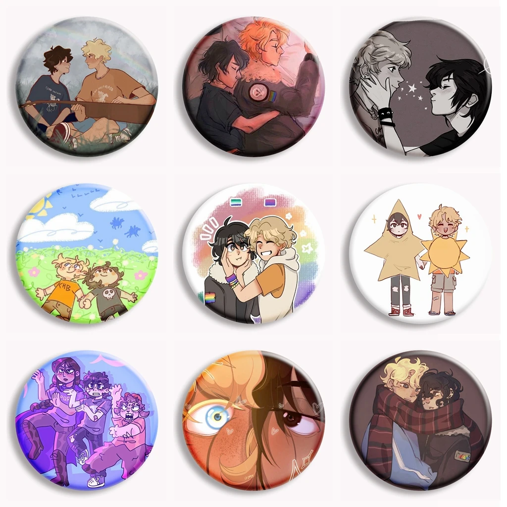 Chibi Percy Jackson Character Brooch: Why This Tiny Anime-Style Pin Became  My Daily Essential, image size:1024x1024