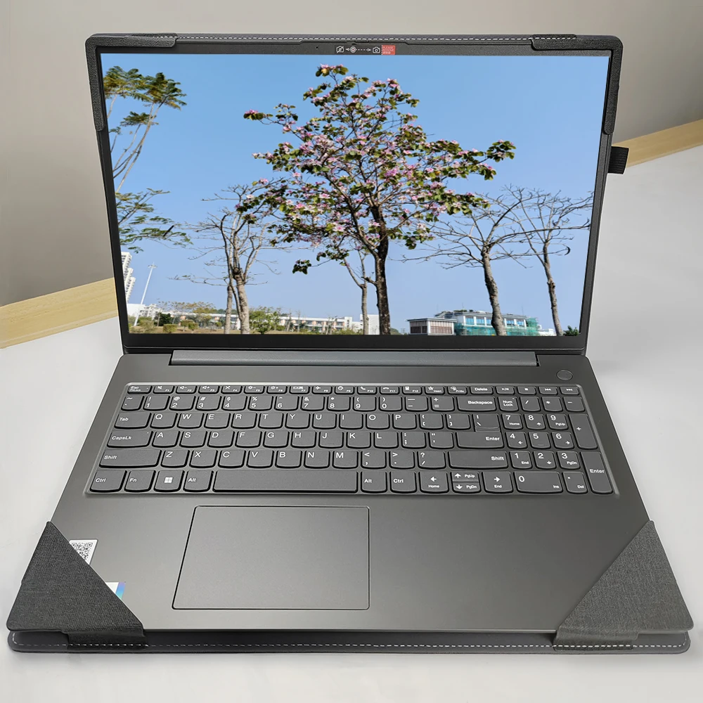 Portátil para Lenovo Luva Protetora Capa Portátil Resistente a Riscos Couro pu Presente V15 Gen4 Iah Série 2023 15.6 Novo Case