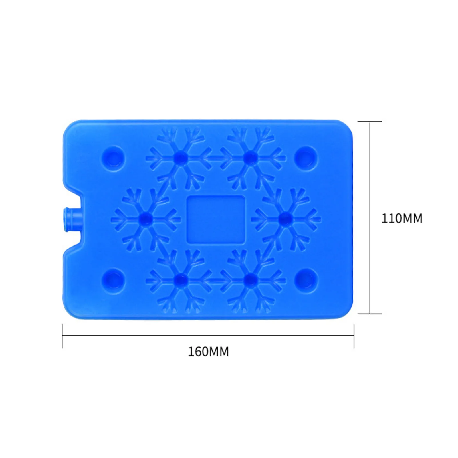 2pcs Ice Packs For Lunch Boxes Anti-leakage Ice Pack Lunch Long Lasting Reusable Small Packs For Cold Storage Cooler Dry