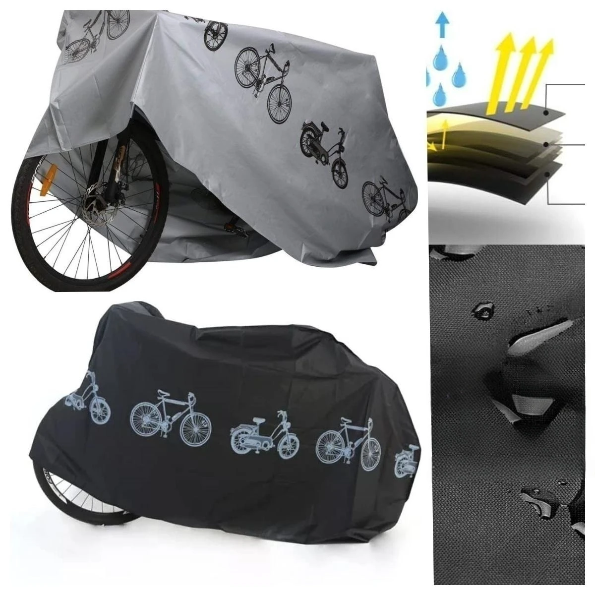 Waterproof Bicycle Gear Raincover MTB Bike Outdoor Protection Case Cover