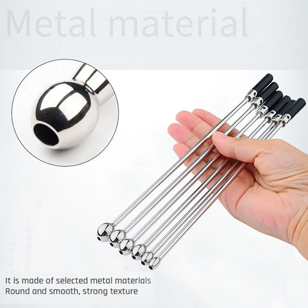 Penis Sex Toys Hollow Stainless Steel Penis Plug Urethra Sound Dilator