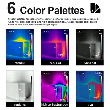 Mileseey TR120 Infrared Thermal Imager Thermal Camera for Leak Detection Portable Camera Termica for Electronics Repair 4