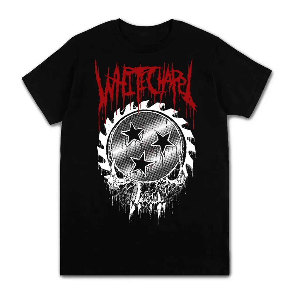 

Модная футболка с ремешком, одежда с графическим принтом whitechpapel, Женская Повседневная хлопковая повседневная одежда с круглым вырезом в стиле Харадзюку