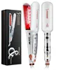 Professional Steam Hair Straightener Infrared Care Ceramic Coated 2 Inch Wide Plates for Salon Straightening Styling 1