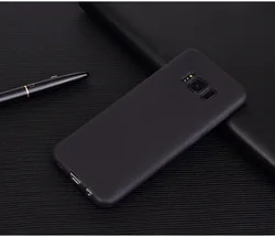 Silicone Slim Full Cover Soft Phone Case - Samsung J8 2018 (Black)