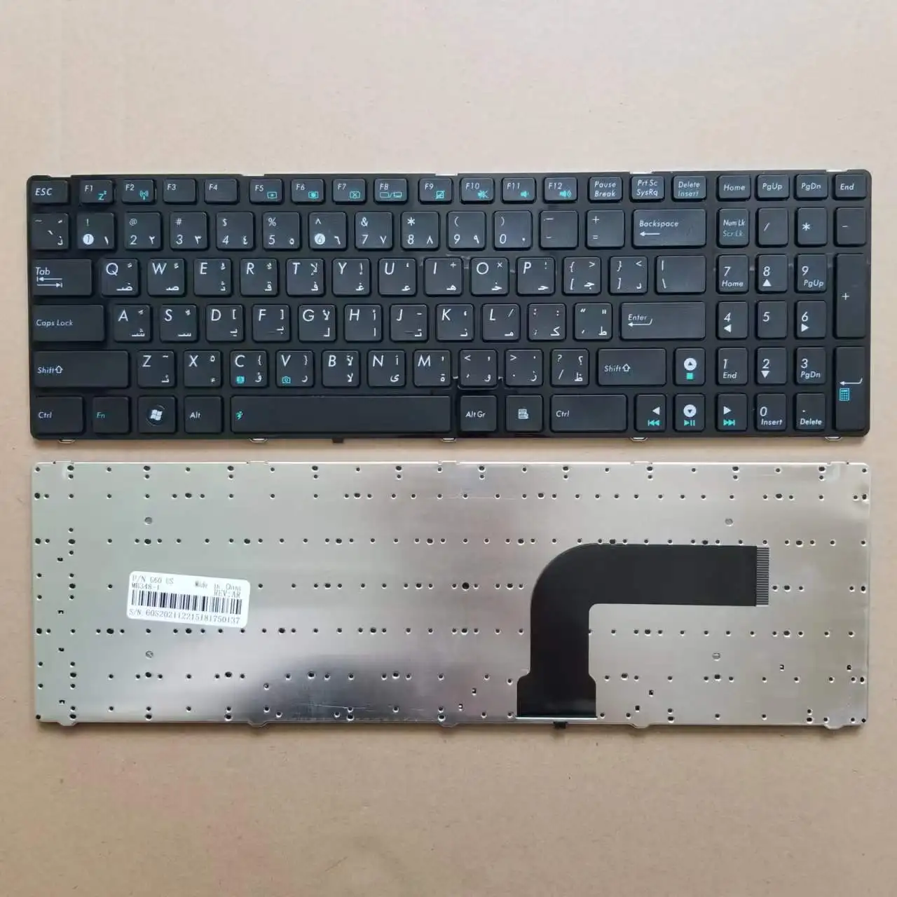 Tastiera Del Computer Portatile Per ASUS K52 K52J K52JB K52JC K52JK K52JR K52F C - Foto 5