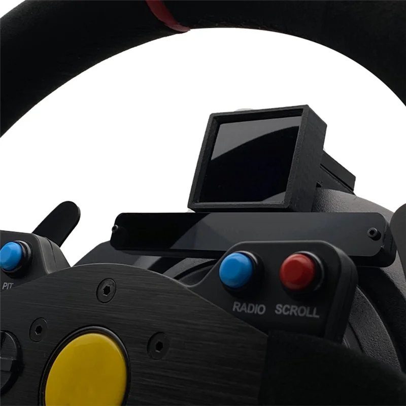 T82C 핫 세일-PC 시뮬레이션 레이싱 게임 Thrustmaster T300 스티어링 휠 악기 용 대시 보드 디스플레이 미터
