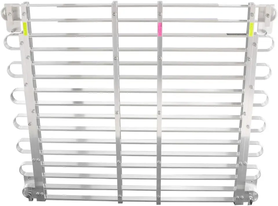 Well Grate-Model L8-Fits Metal Window Wells with Large Radius Front Corners (30"-33" D) x (45"-60" W)