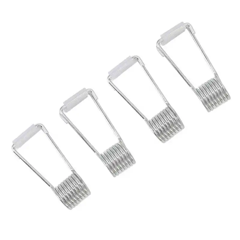 4pcs Self Closing Door Closer Easy Installation Spring Hinge Door Closer for Kitchen Doors