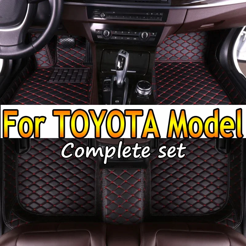 

Car Floor Mats For TOYOTA Prius C-aqua Previa Reiz Sienna Tundra Ⅱ Vios Car Accessories 2022 2023