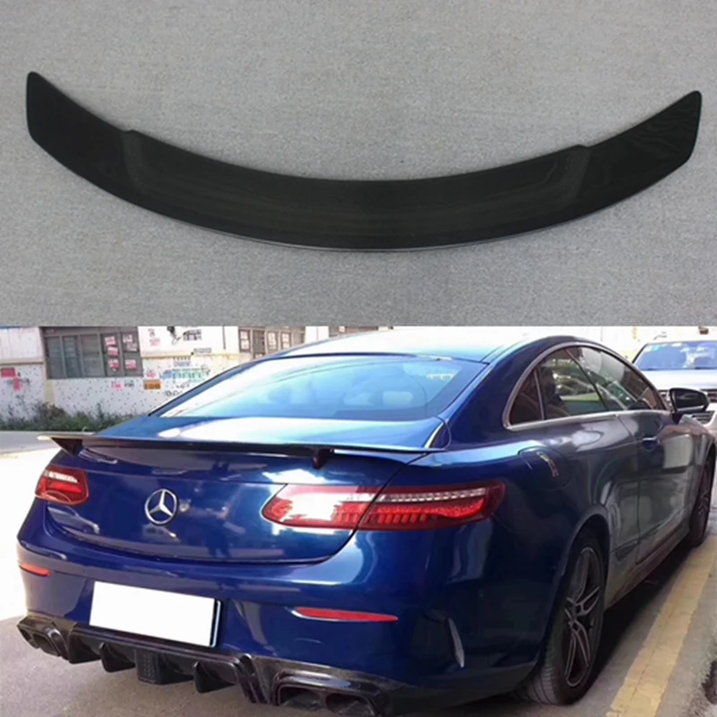 

C238 W238 Carbon Fiber Rear Spoiler Trunk Wing for Mercedes Benz E Class 2-door Coupe 2017 - present E250 E300 E350 E400