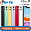 Apple iphone 11 Unlocked Original Used Cell phones 6.1" Liquid Retina Display 64/128/256GB LTE Mobile Phones Dual Camera A13
