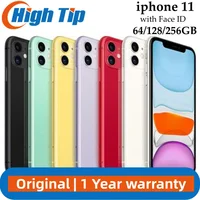 Apple iphone 11 Unlocked Original Used Cell phones 6.1" Liquid Retina Display 64/128/256GB LTE Mobile Phones Dual Camera A13
