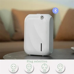 Smart Home Aroma Scent Diffuser with Bluetooth App Control and Wide Coverage - UK (White Bluetooth)