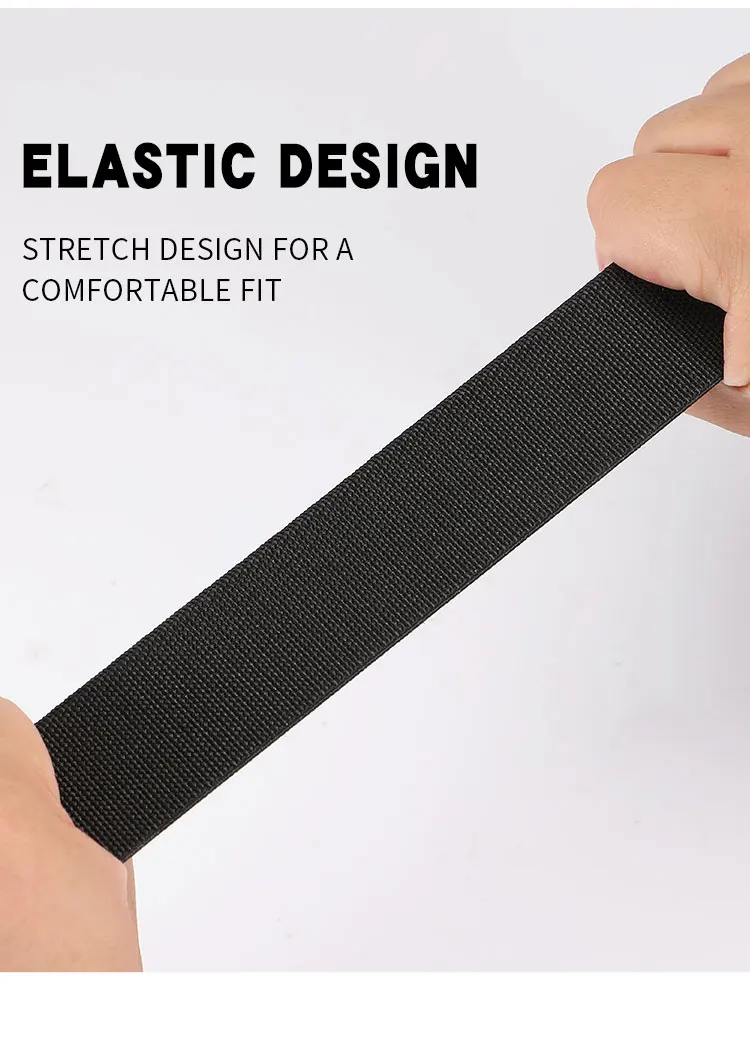 Männer Gürtel klassische Mode Matching Essentials taktische Schnell verschluss Snap Snap elastische Freizeit Outdoor Metalls chnalle taktischen Gürtel – Detail 11
