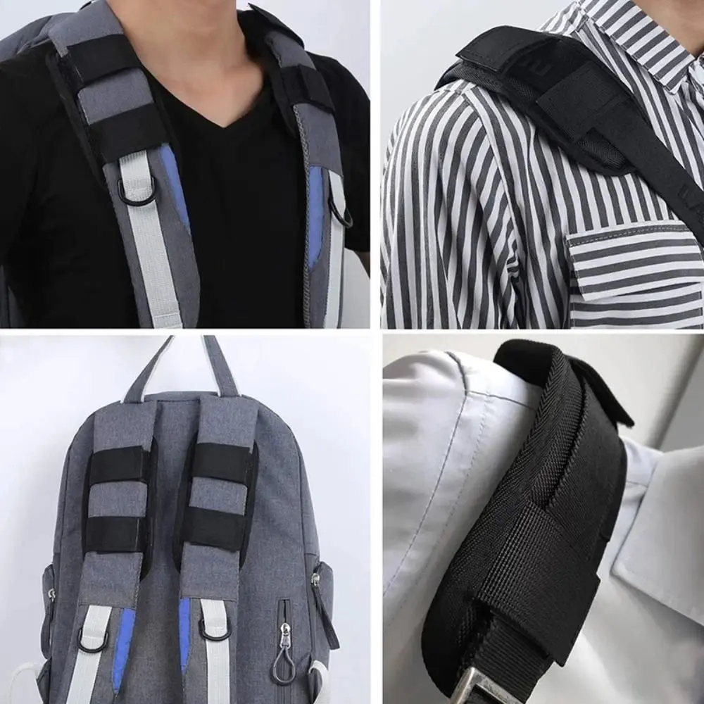 Durable Canvas Shoulder Strap Pad Cushion Detachable Laptop Bag Strap Mat Non Slip Breathable Shoulder Bag Decompression Strap