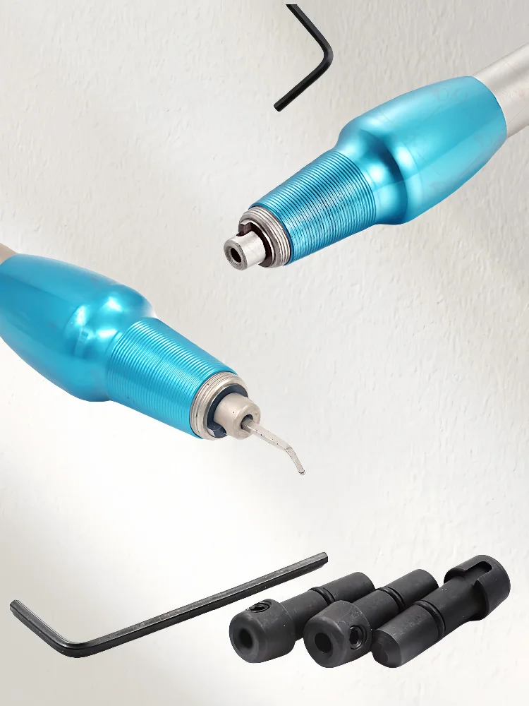 5.9/6.3mm 공압 조각 기계 용 퀵 체인지 그레이버 척 핸드 피스 커넥터 쥬얼리 조각 칼 손잡이