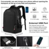 Men's 16-inch Laptop Bag Casual Travel Backpack Ultra-Light Waterproof Luminous Logo Multifunctional Student School Bag 2
