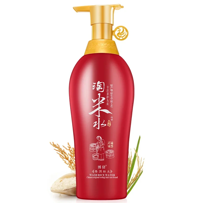 Rice Washing Water Shampoo for Hair Loss Prevention Rapid Hair Growth Prevention BaldnessDandruff Removal Professional Hair Care 5