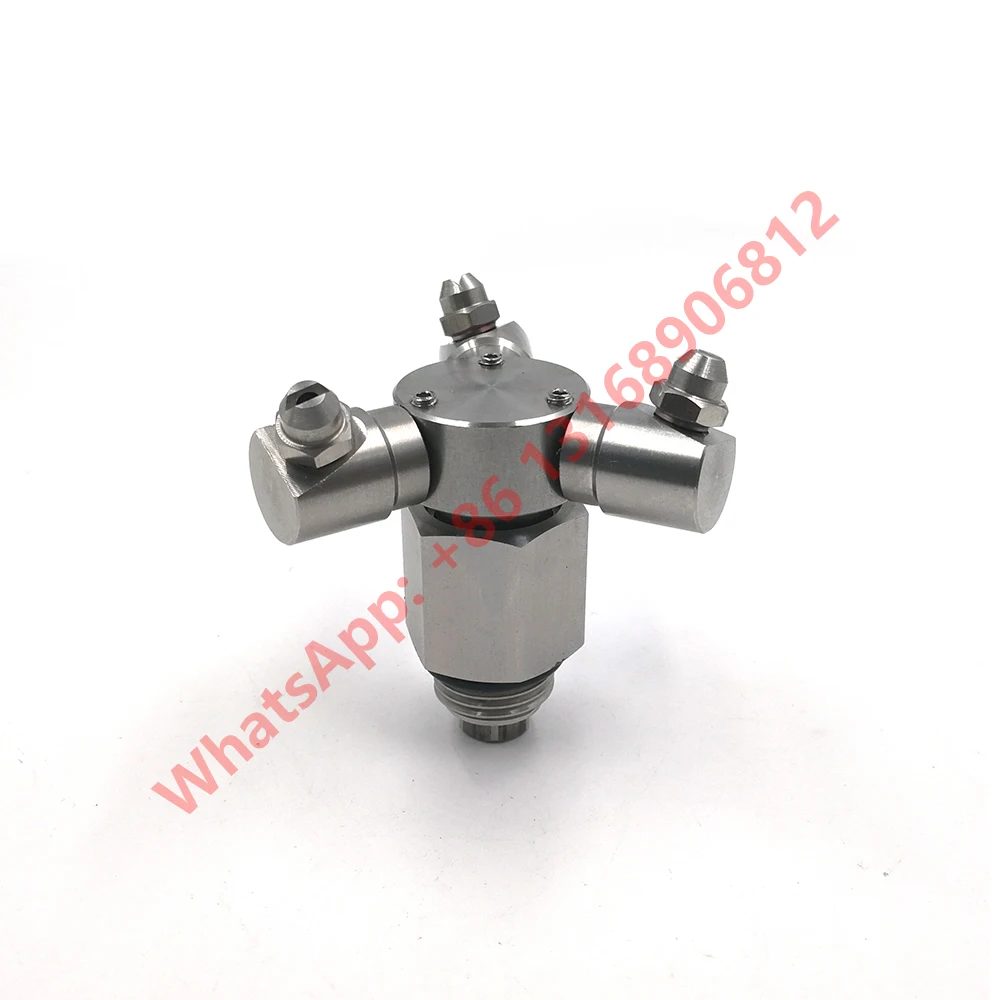 Free Shipping 1/2 Rotating Nozzle Tank Cleaning Nozzle 360 Degree High Pressure Flushing Washing Machine Spray Nozzl