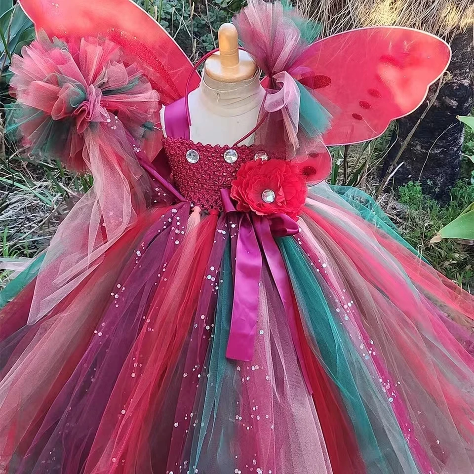 green emerald velvet dress Amazon.com: DJDLPARTY Fairy Costume Dress for Girls, Green Princess Flower  Girl Dress, Tutu Dress with Headband and Wings (Blue, 4 Years) : Toys &  Games main image 1