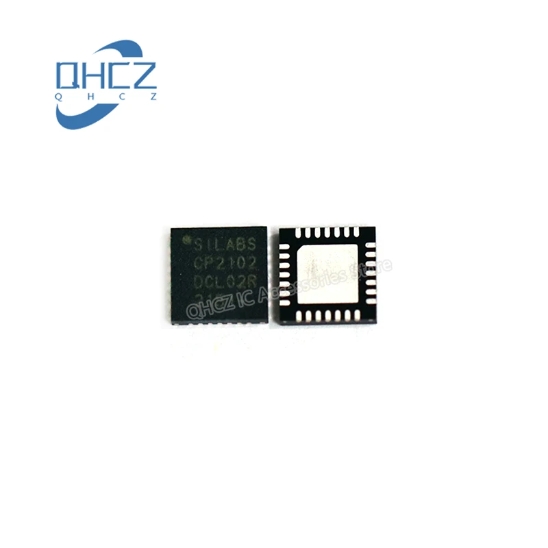 

5pcs CP2102-GMR Chip QUSB to Serial Bridge Controller CP2102 Chip QFN-28 New and Original IC Chip In Stock