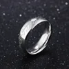 Bagues de mariage en acier inoxydable pour Couples, gravure Laser exquise, bijoux de film à la mode pour hommes et femmes, cadeaux, vente en gros