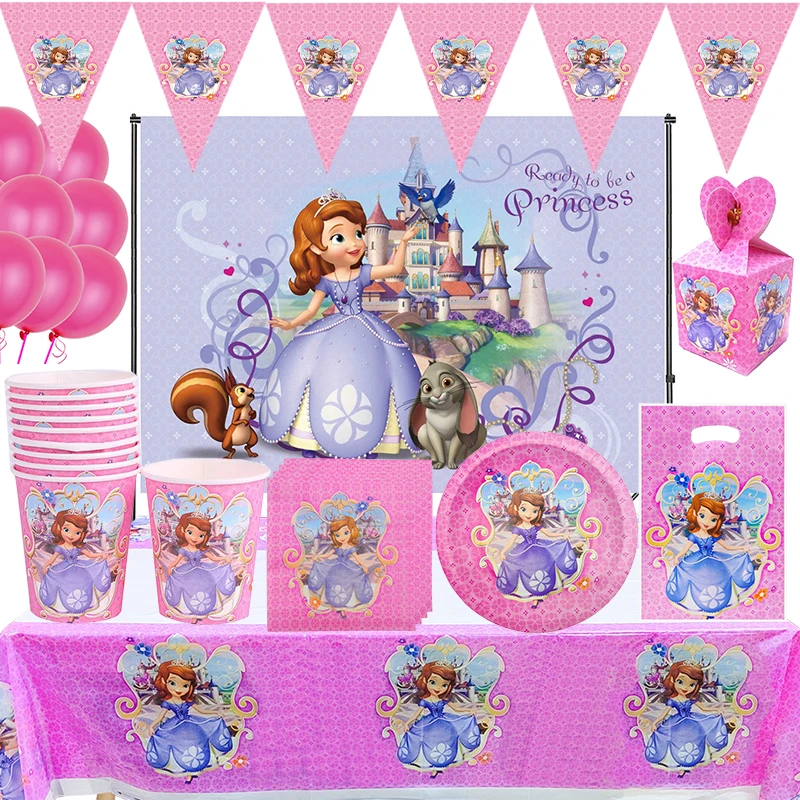 Set Completo Stoviglie Per Festa A Tema Cartoon, 90 Pezzi: Piatti Piani (22,9 Cm), Piatti Dessert (17,8 Cm) E Tovaglioli, Per 30 Ospiti