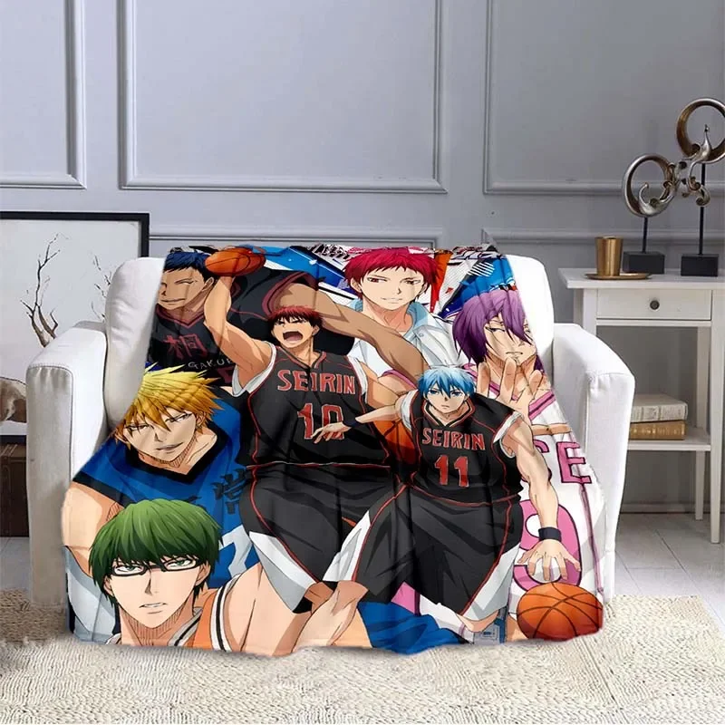 

Kuroko's Basketball Sports Comedy Anime Blanket Sofa Cover Soft Hairy Blanket Flannel Cozy Comfortable Home Travel Throw Blanket