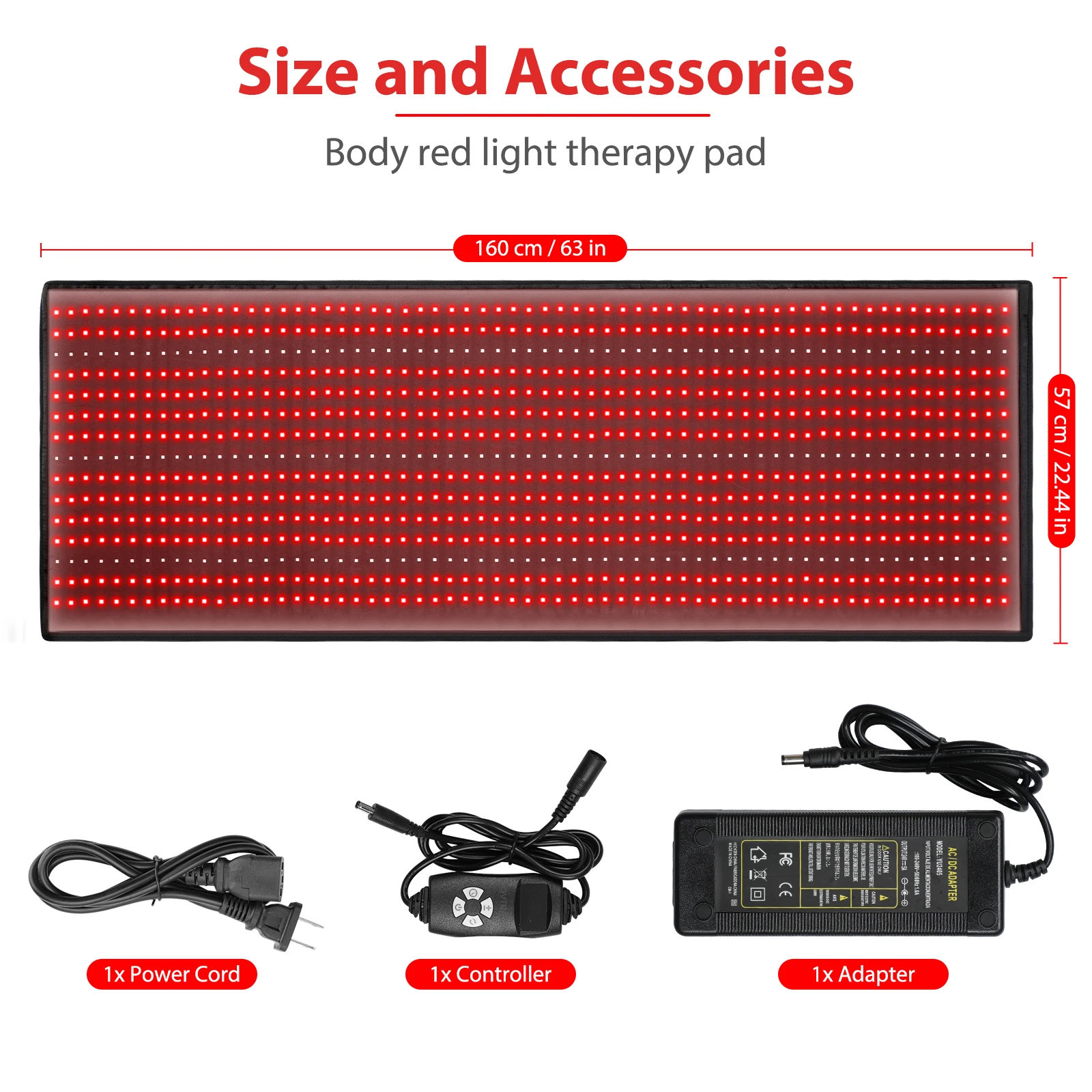 Lovtravel Led Red Light Therapy Belt Near Infrared Light Therapy Large