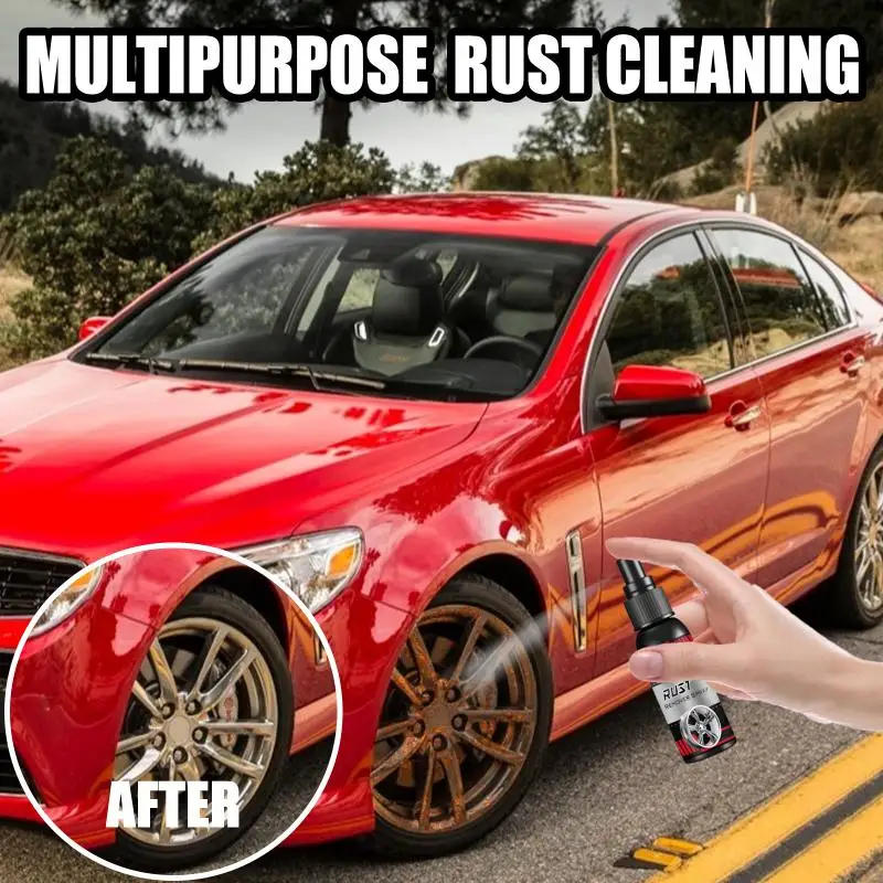 Powerful Rust Remover Spray for Car Paint Wheels 50ML Multipurpose Rust  Removal Inhibitor Derusting Instant Remover Clean Spray